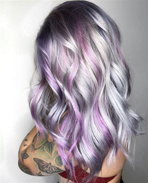 30 Most Enviable Purple Hair Color Ideas To Copy Asap Hair Adviser Purple Hair Light Purple