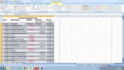 Exemplos De Fluxo De Caixa Em Excel Novo Exemplo