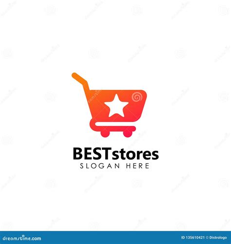 Best Stores Logo Design Best Shop Logo Icon Design Stock Vector