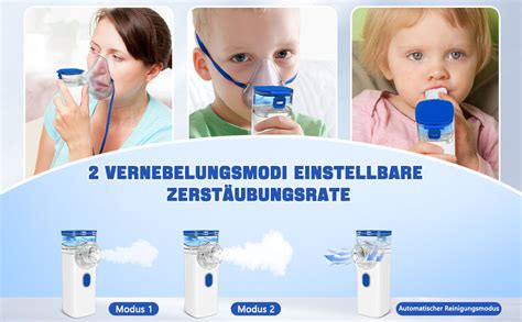 Sentasi Inhalationsgerät Elektrische Tragbarer Inhalator vernebler