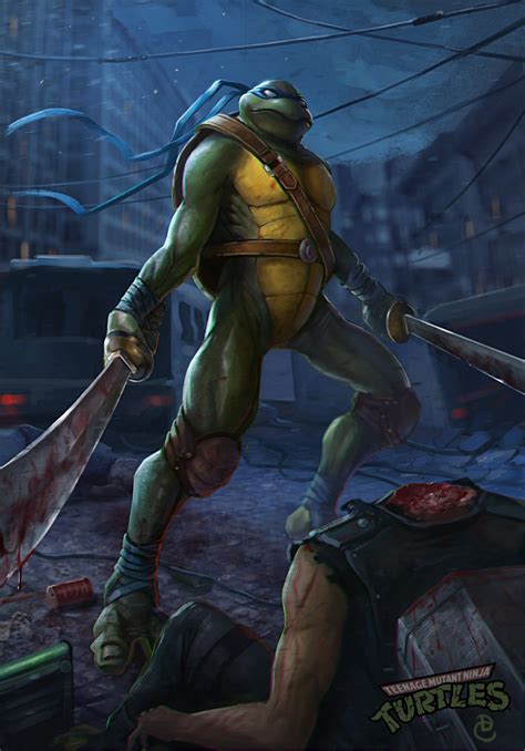 Teenage Mutant Ninja Turtles Leonardo By Dantecyberman On Deviantart