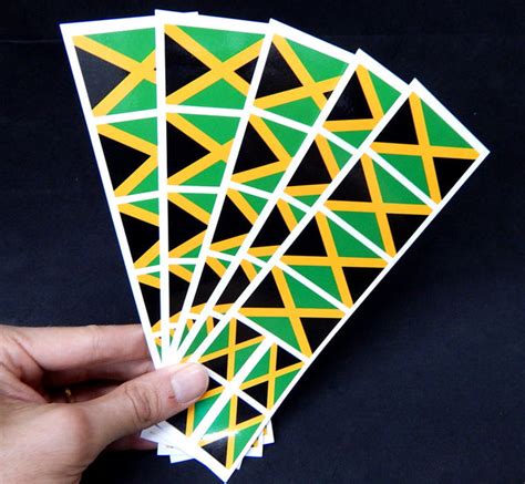 Jamaican Flag Tattoo & Jamaica Party Favors – Premium Temporary Tattoos