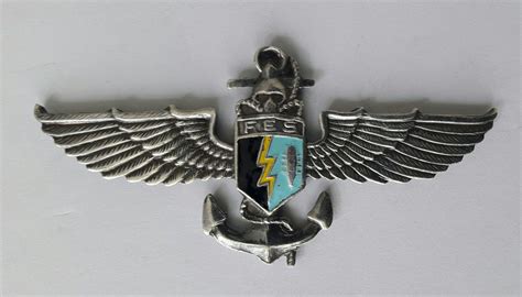 Mexico Marines Navy Special Forces Fes Qualification Wings Insignias Militares Armada De