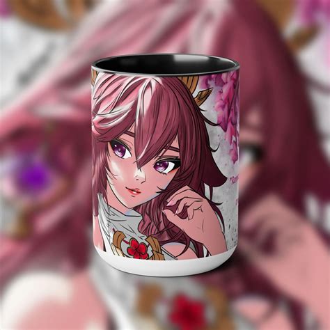 Yae Miko Genshin Impact Yae Miko Genshin Mug Cute T For Friends