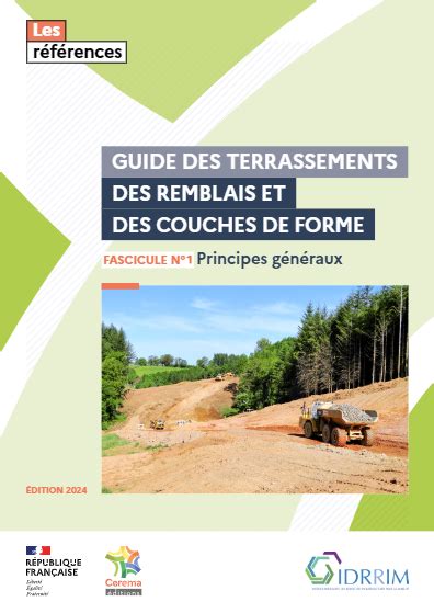 Guide Des Terrassements Des Remblais Et Des Couches De Forme Les