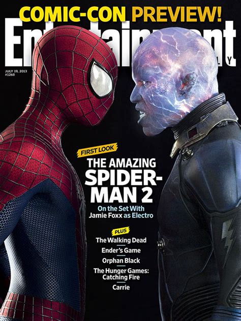 Entertainment Weekly Cover The Amazing Spider Man 2 Spider Man Photo