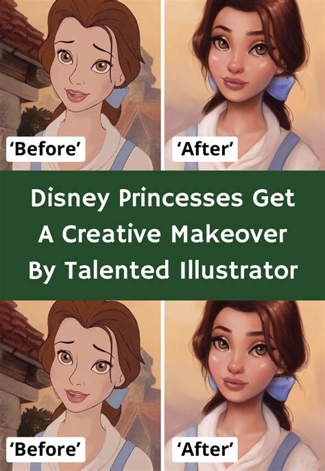 Disney Princesses Get A Creative Makeover By Talented Illustrator In 2024 Disney Princess