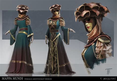 Female Aristocrat Design Pascal Heinzelmann On ArtStation At Https