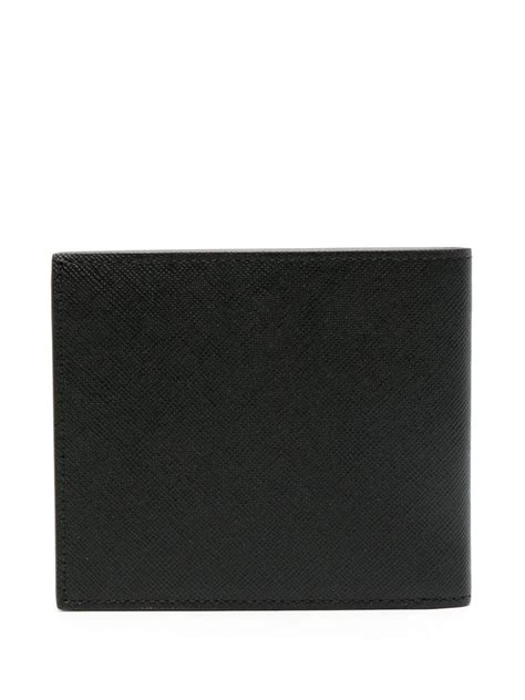 Paul Smith Bi Fold Leather Wallet Black Farfetch Hk