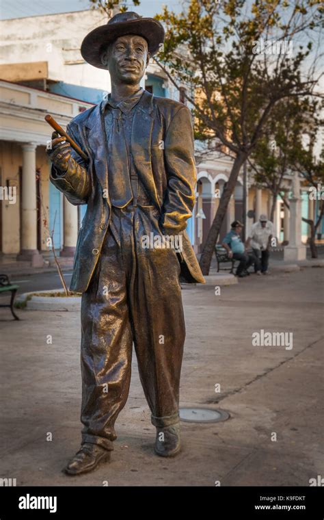 The Statue Of Benny More The Famous Cuban Singer Born In The Area Of