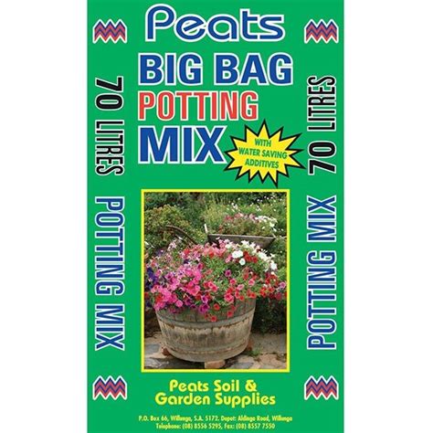 Peats Soil Big Bag Potting Mix 70lt Gobles Pet And Grain Adelaide