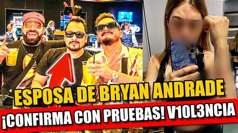 Esposa De Bryan Andrade Andrea Duarte Confirma Acusaciones De