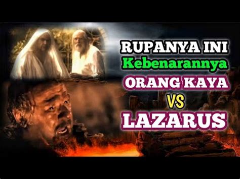 Rupanya Ini Kebenarannya Orang Kaya Vs Lazarus Youtube