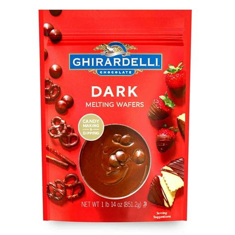 Ghiradelli Dark Chocolate Melting Wafers, 30oz - Walmart.com - Walmart.com