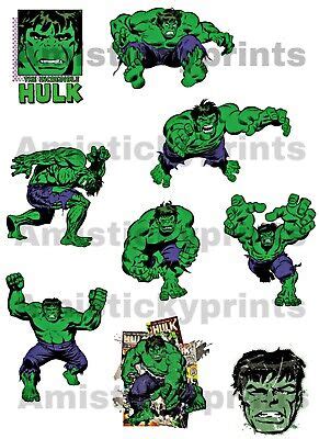 The Incredible Hulk Stickers Marvel Hulk Smash Bruce Banner EBay