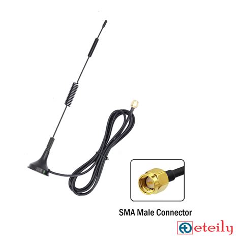 G Dbi Magnetic Antenna With Rg Cable L Mtr Sma M St Connector