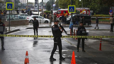 Nach PKK Selbstmordattentat in Ankara Türkei greift Ziele in den