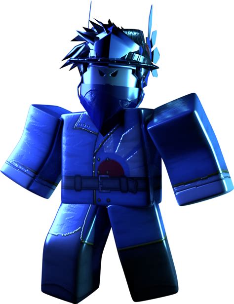 Download Roblox Blue Character Render