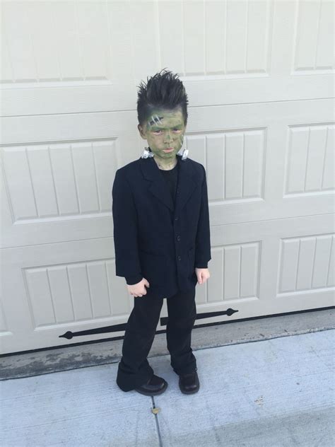 Boys Frankenstein Costume Diy Frankenstein Halloween Costumes