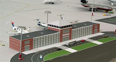 Model Airport Commuter Terminal #1