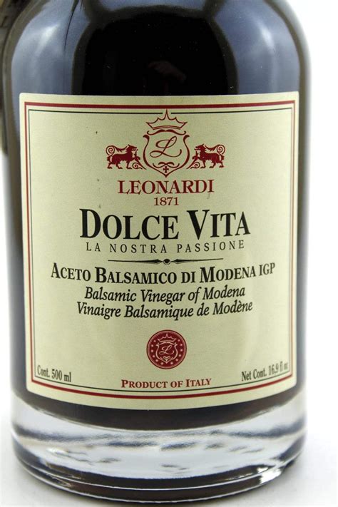 Aceto Balsamico Di Modena IGP Dolce Vita 500ml Acetaia Leonardi