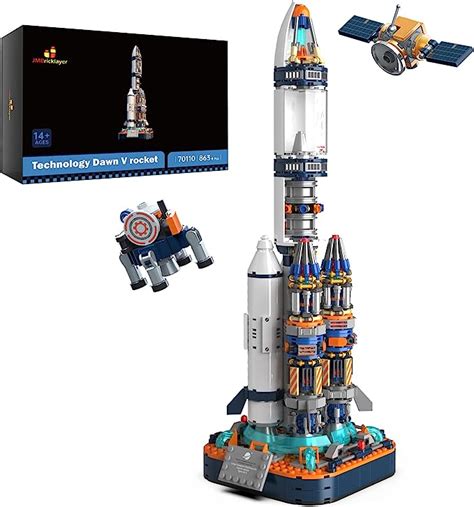 Jmbricklayer Technik Weltraum Rakete Bausteine Sets