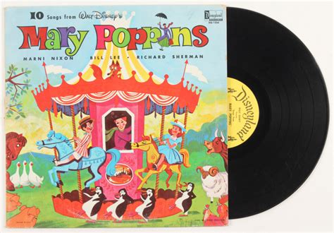 1964 Disney's, MARY POPPINS, DISNEYLAND Records, Disney Classic Vintage Records - agrohort.ipb.ac.id