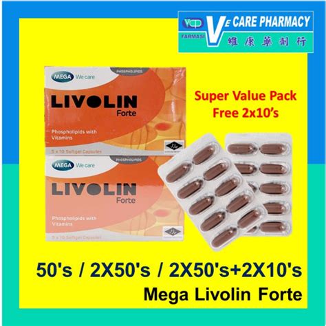 Mega Livolin Forte S X S Free S Exp Shopee Malaysia