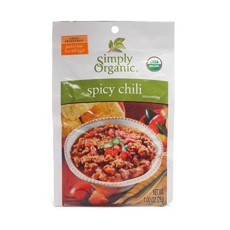 Spicy Chili Seasoning Mix By Simply Organic Thrive Market