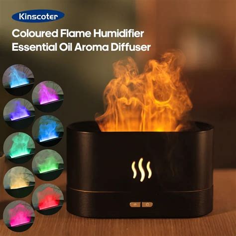 Kinscoter Diffuseur D Ar Mes Led Humidificateur D Air Ultrasons