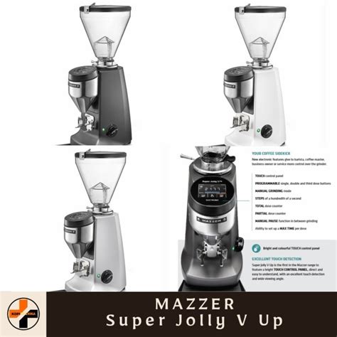 Jual Espresso Grinder Mazzer Super Jolly V Up Doserless New Interface