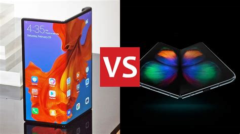 Huawei Mate X Vs Samsung Galaxy Fold The Best Folding Phones Head To