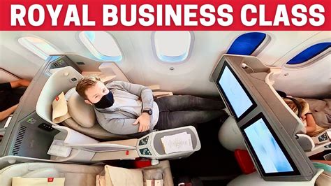 INSIDE Royal Jordanian BUSINESS CLASS Boeing 787 56 OFF