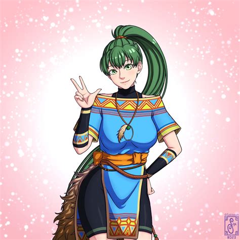 Adult Lyn in Young Lyn's outfit by @sokloeum : r/lyn