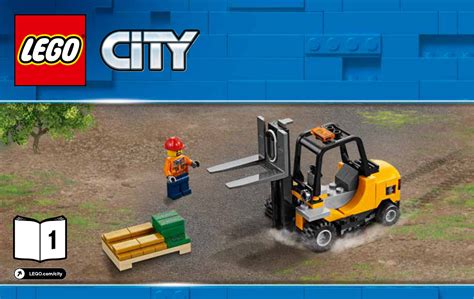 Manual De Uso Lego Set City Tren De Mercanc As