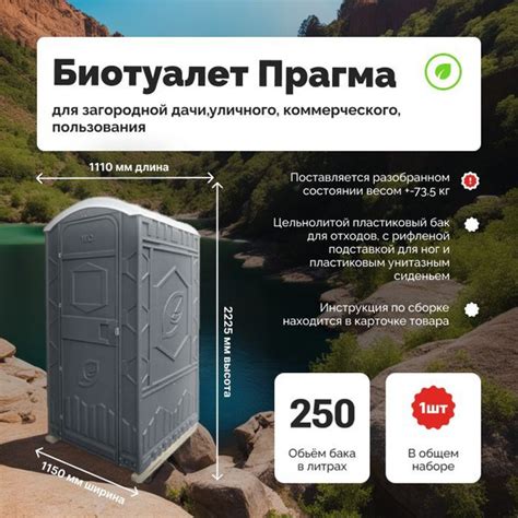 Биотуалет Прагма для дома, для дачи, уличный (РАЗОБРАННЫЙ) - купить с ...