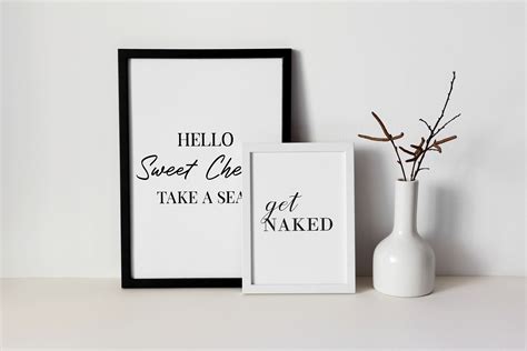 Hello Sweet Cheeks Take A Seat Printable Wall Decor Guest Etsy