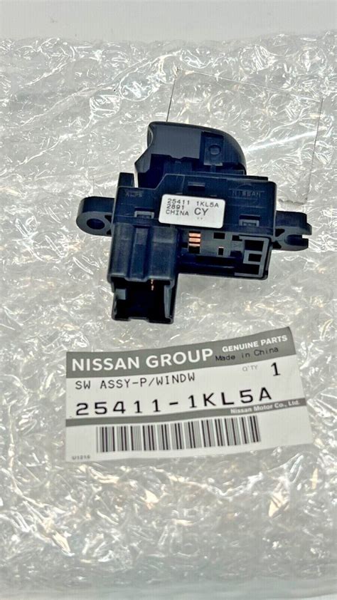 Nissan Genuine 254114kl5a Switch Assy Power Window Assit 25411 1kl5a Ebay