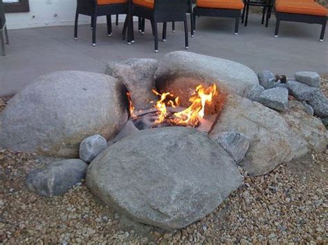 Awesome Backyard Fire Pit Design Ideas Fire Pit With Rocks