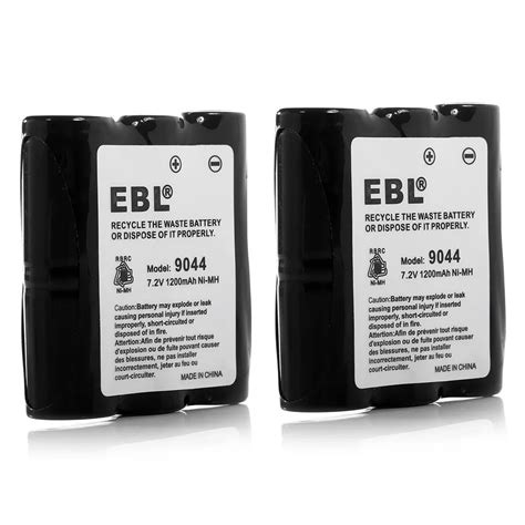 2pcs EBL 1200mAh 7 2v Replacement Battery For Motorola Home Cordless