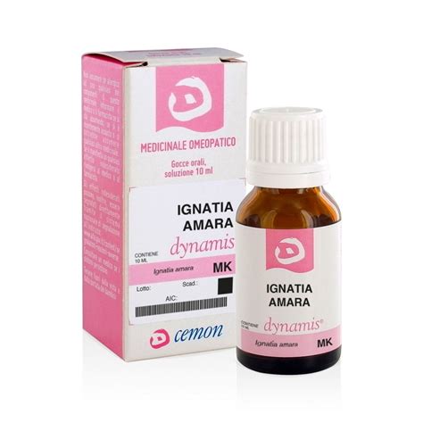 Cemon Ignatia Amara MK Gocce Omeopatiche Dynamis 10ml TuttoFarma