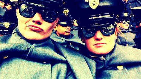 Fans Showing Team Spirit At 114th Army Navy Game Square Sunglasses Men