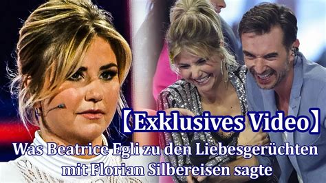 Was Beatrice Egli zu den Liebesgerüchten mit Florian Silbereisen sagte