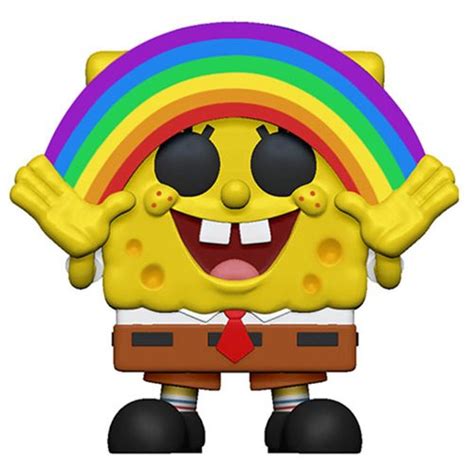 Spongebob Squarepants Spongebob Rainbow Funko Pop Vinyl Figure