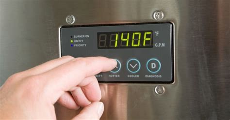 Best Water Heater Temperature Setting How To Adjust Plumbing Sniper