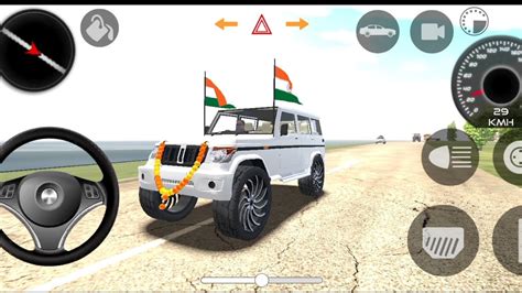 Indian Car Simulator D Mahinder Bolero Driving Indian Gadi Wala