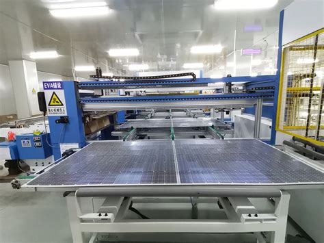 Manufacturing Solar Panels 5MW-30MW Semi-Automatic Solar Panel ...