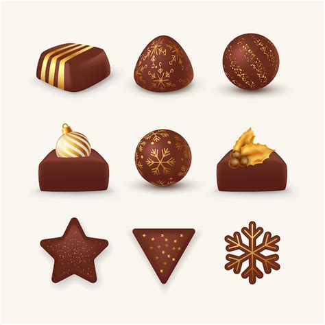 Vectores E Ilustraciones De Estrellas De Chocolate Para Descargar