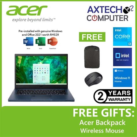 Acer Aspire Vero AV14 52P 309G 14 FHD Laptop Marianna Blue I3 1315U