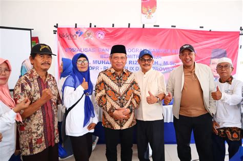 Gencar Sosialisasi Program Bkkbn Di Tangerang Muhammad Rizal Dpr Ri